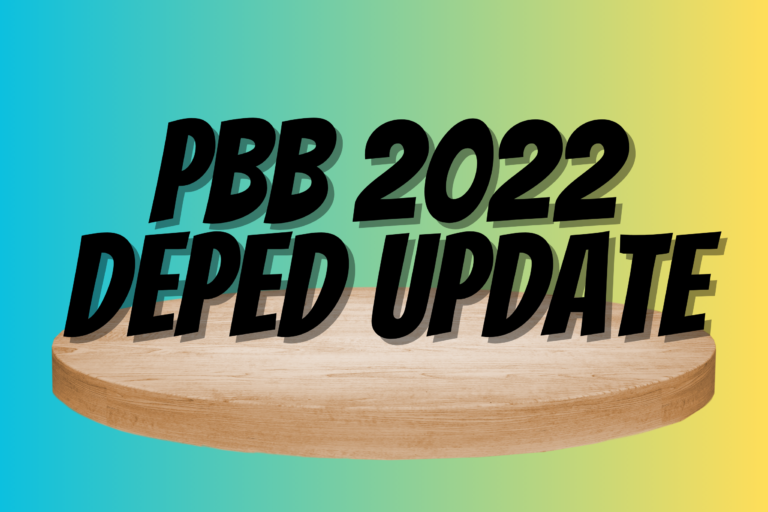 PBB 2022 Deped Update March 19, 2024