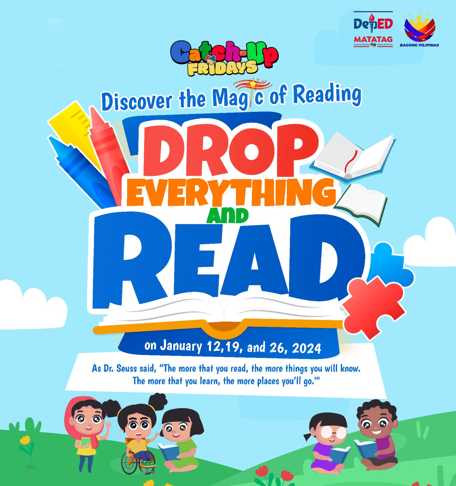 Drop Everything and Read (DEAR) Deped photo